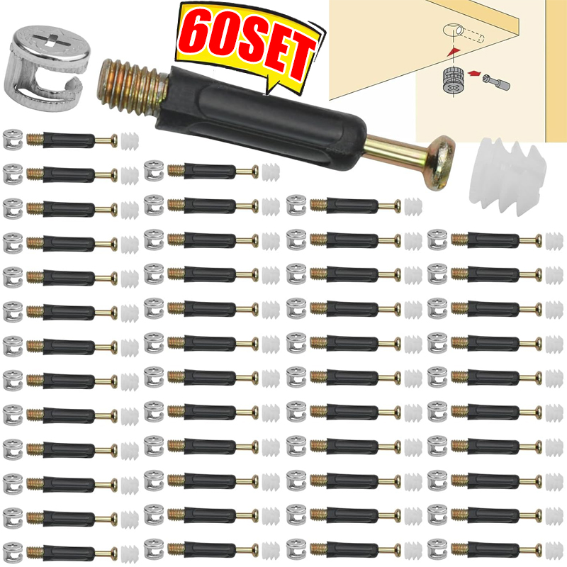 Cam Lock Nut - مثبتات أثاث 3 في 1: براغي