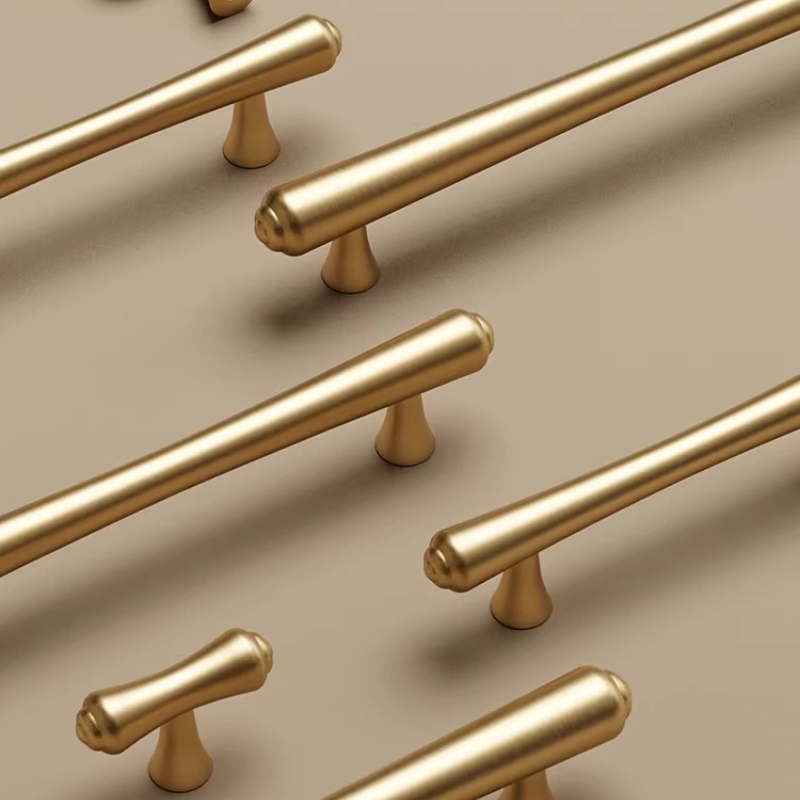 Furniture Hardware High End - مقابض أبواب خزائن وأدراج من النحاس