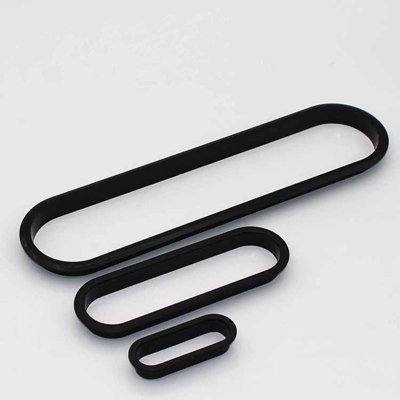 Furniture Hardware Decorative - قطعتان من غطاء فتحة الكابلات البلاستيكي