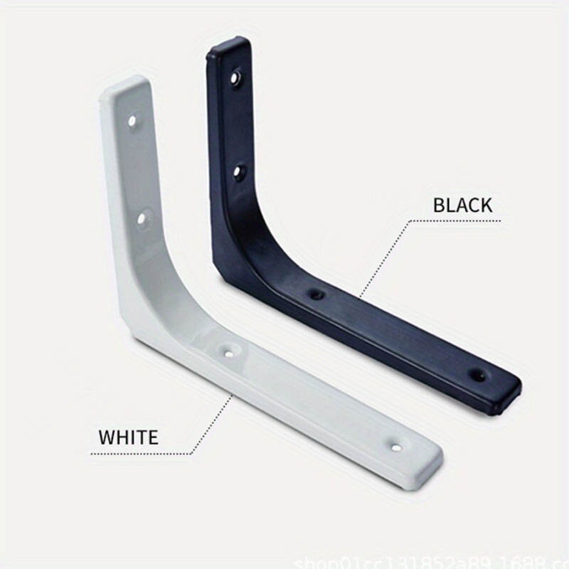 Furniture Hardware Decorative - قطعتان من دعامات الرفوف الحديدية شديدة