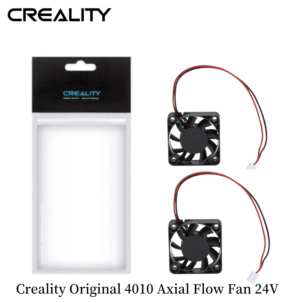 Creality Printer Ender 3 - 2 قطعة مراوح Creality الأصلية 4010