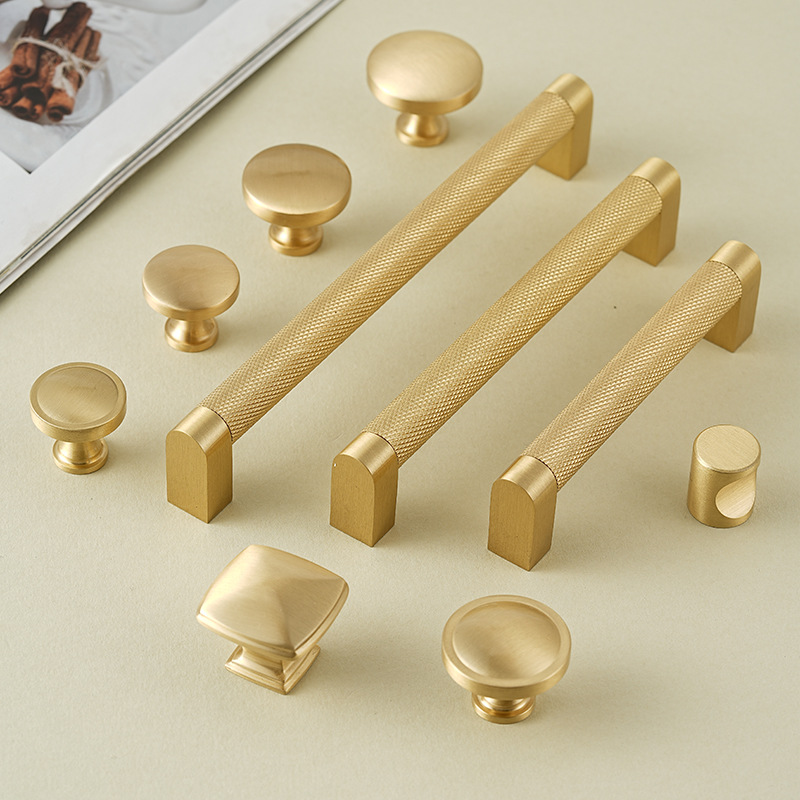 Furniture Hardware High End - الراقية توالت النحاس مقبض ضوء الفاخرة