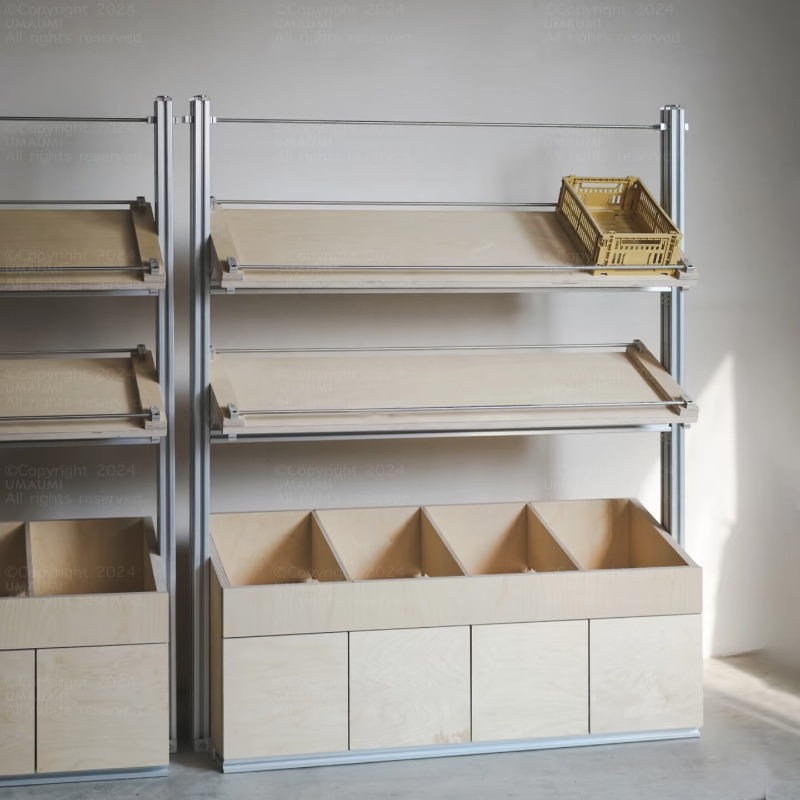رف عرض عينات من الألومنيوم بتص - مراجعة Furniture And Hardware Shop وسعره