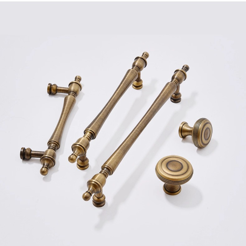 النحاس مقبض كابينة الصينية الر - مراجعة Furniture Hardware High End وسعره