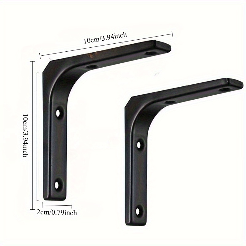 قطعتان من دعامات الرفوف الحديد - مراجعة Furniture Hardware Decorative وسعره