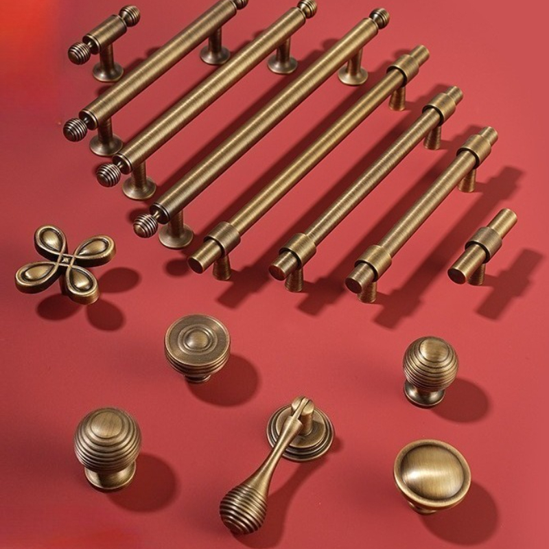 الراقية الصلبة النحاس مقبض كاب - مراجعة Furniture Hardware High End وسعره