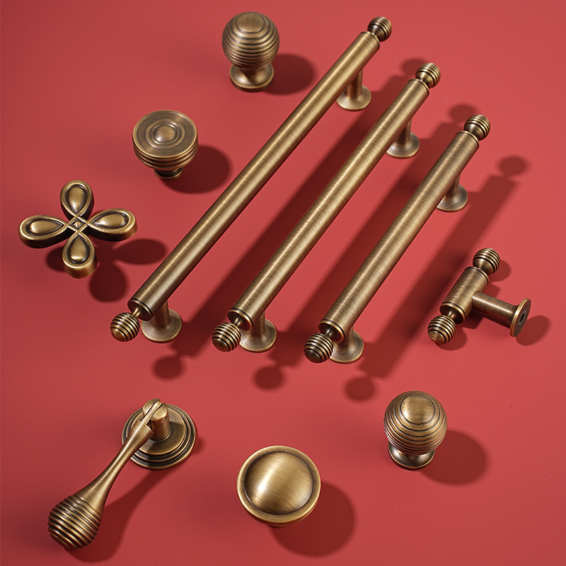 الراقية الصلبة النحاس مقبض كاب - مراجعة Furniture Hardware High End وسعره