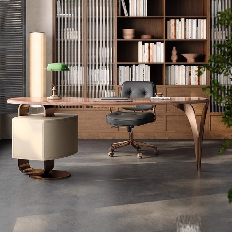مكتب خشب الجوز الصلب الفاخر ال - مراجعة Furniture Hardware High End وسعره