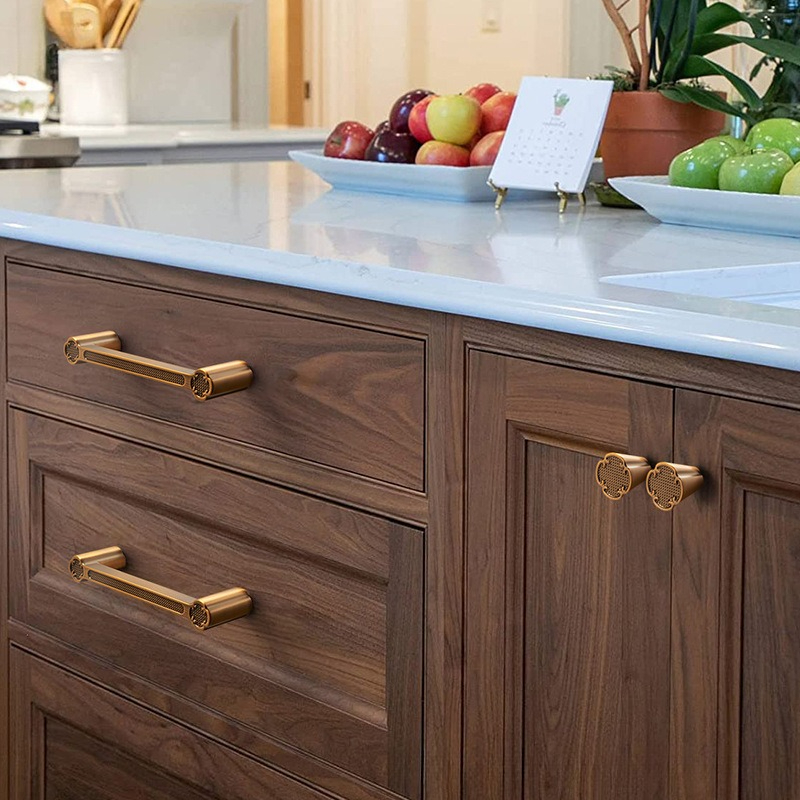 مقبض سحب للخزانة والدرج، برونز - مراجعة Furniture Hardware High End وسعره