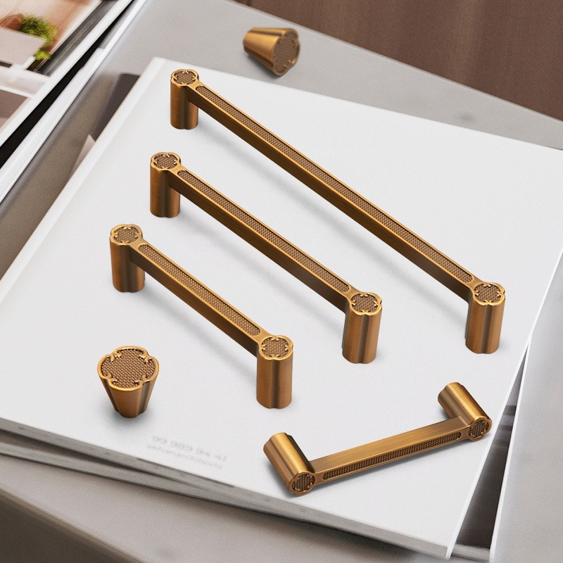 مقبض سحب للخزانة والدرج، برونز - مراجعة Furniture Hardware High End وسعره