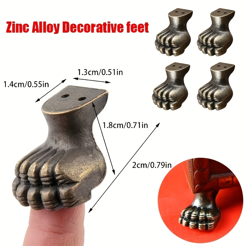 8 قطع من حوامل المجوهرات النحا - مراجعة Furniture Hardware Decorative وسعره