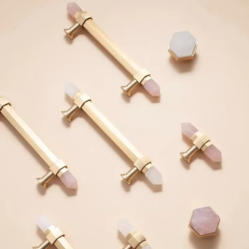 مقبض سحب طويل من النحاس النقي  - مراجعة Furniture Hardware High End وسعره