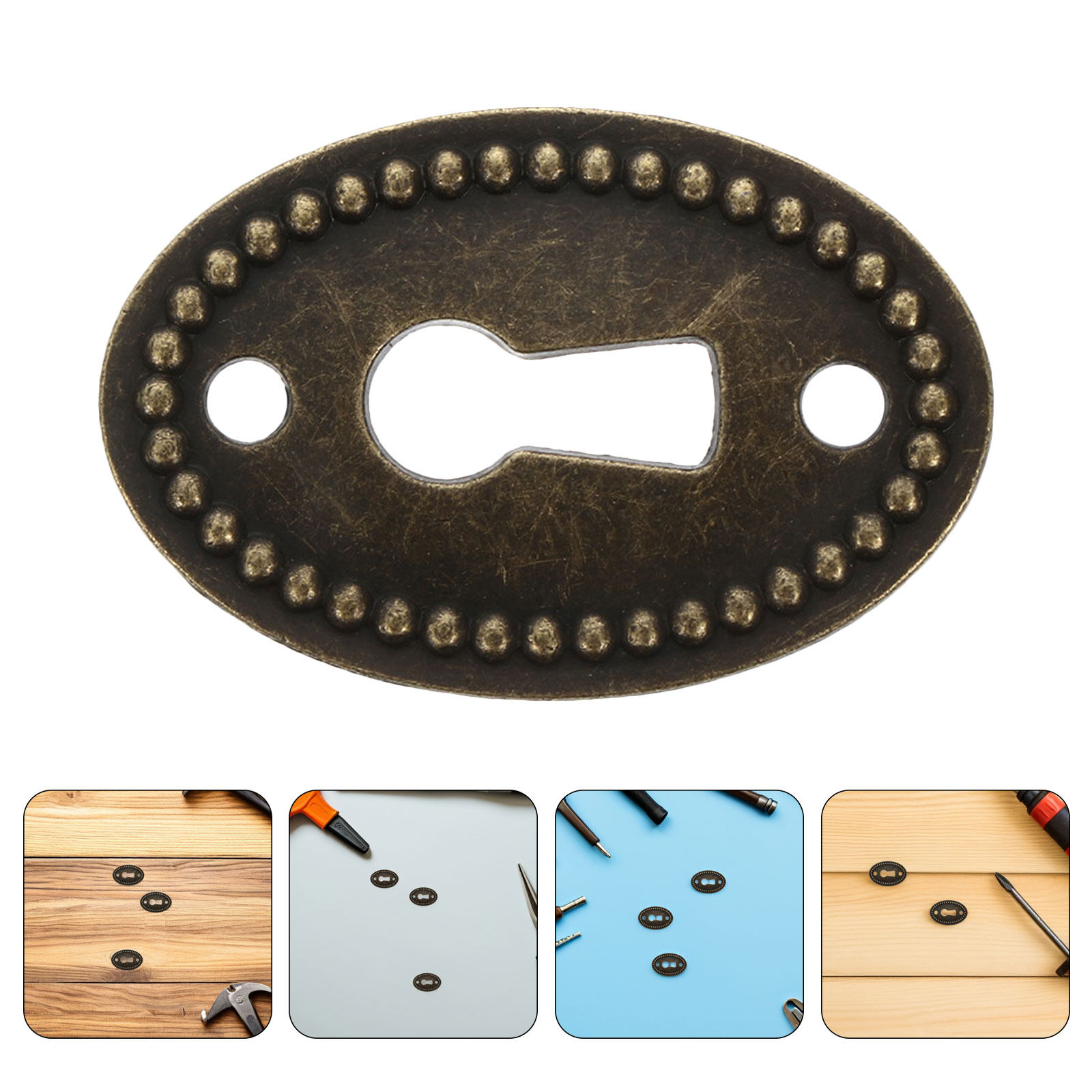 16 قطعة من أغطية فتحات المفاتي - مراجعة Furniture Hardware Decorative وسعره
