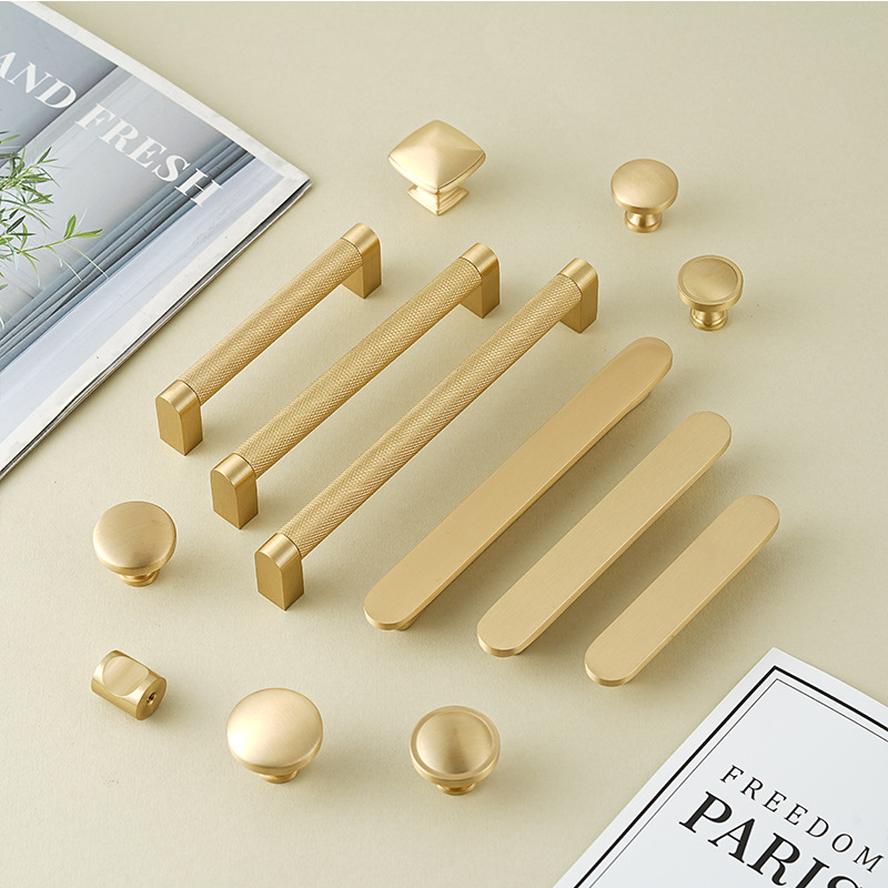الراقية توالت النحاس مقبض ضوء  - مراجعة Furniture Hardware High End وسعره
