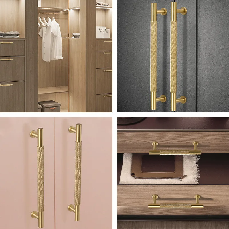 مقبض نحاسي مخرش حديث وبسيط ، م - مراجعة Furniture Hardware High End وسعره