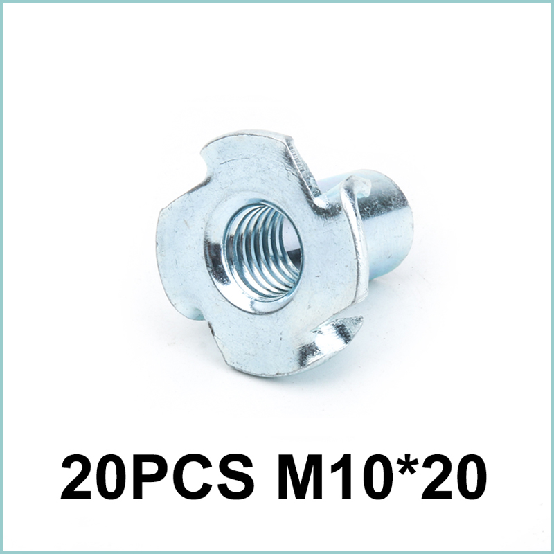 20 قطعة M2 * 20 أربعة مخالب ال - مراجعة Furniture Hardware Nut وسعره
